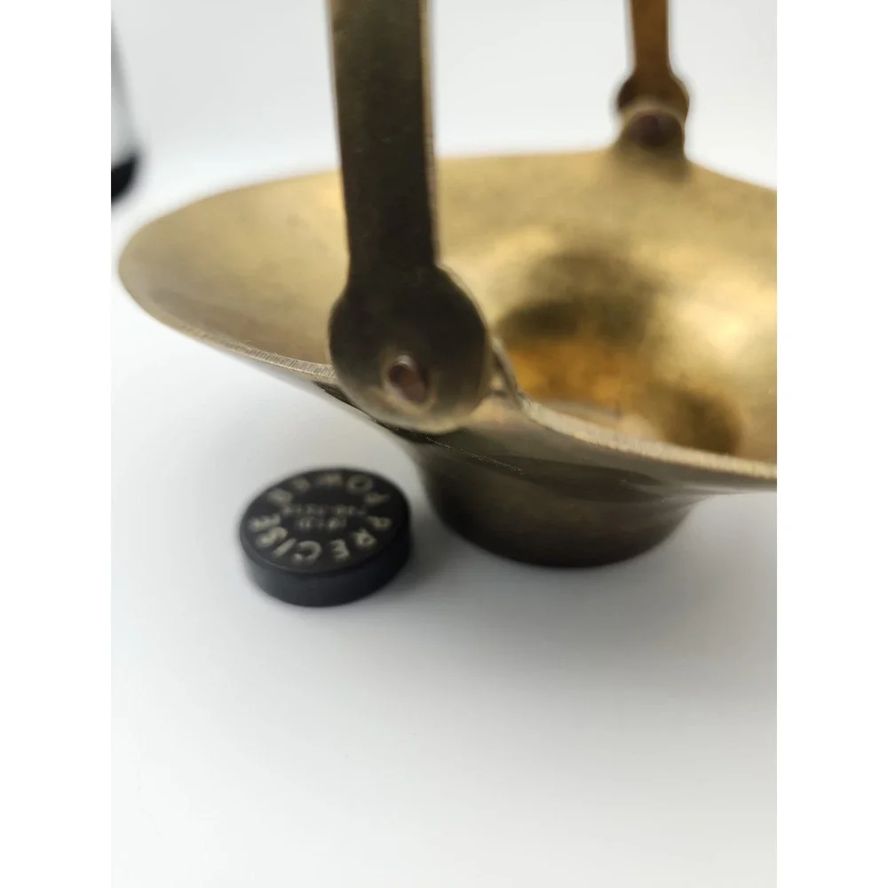 Solid Brass Decorative Basket With Movable Handle. Made In India